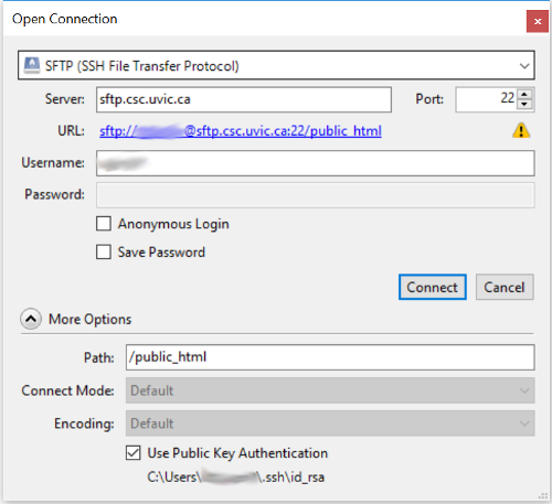 cyberduck mac webdav path