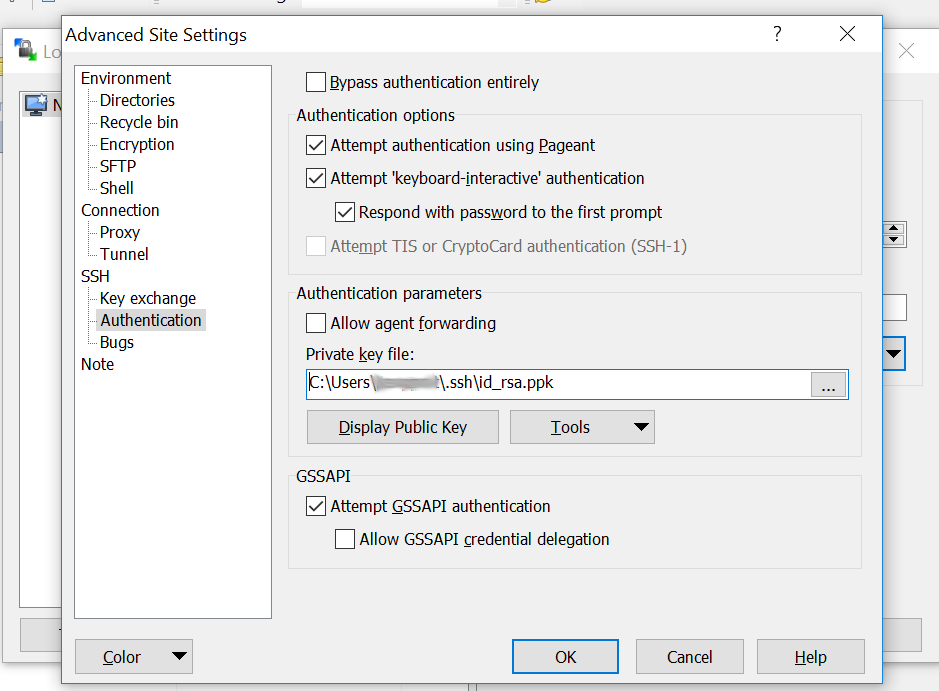 winscp sftp server